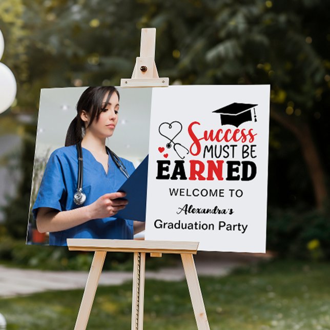 Photo Nursing School Graduate  Foam Board (Creator Uploaded)