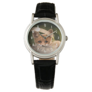 Photo of a Cute Little Orange Fox Watch