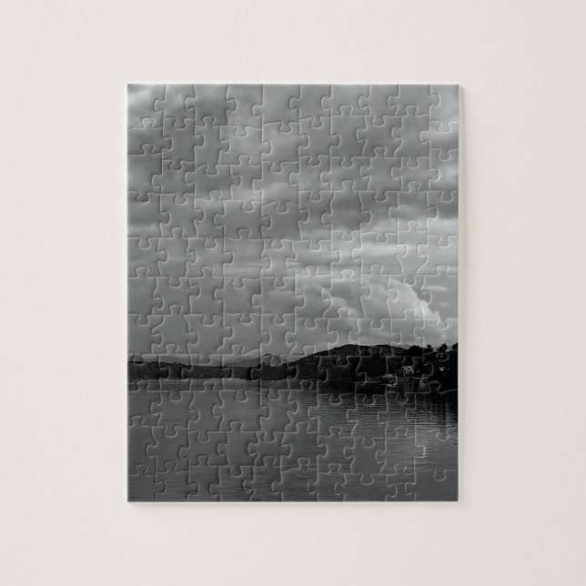 Photo of a Lake Landscape in North Carolina Jigsaw Puzzle (Vertical)