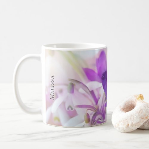 Photo of a Pretty Purple Spring Crocus Coffee Mug