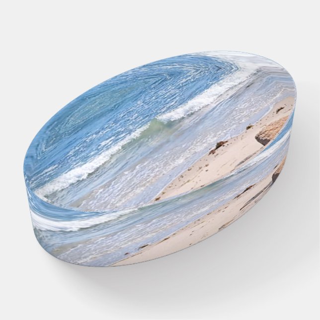 Photo of Atlantic Ocean Paperweight (Angled)