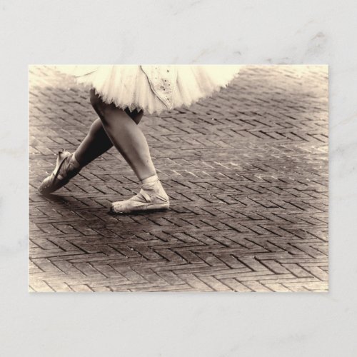 Photo of Ballet Slippers Postcard