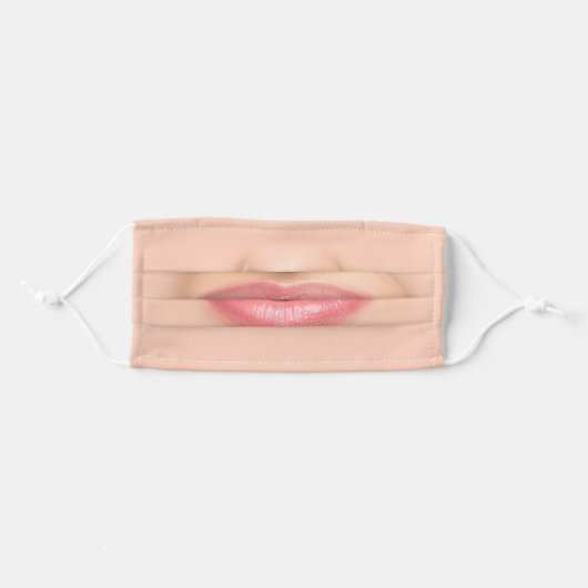 Photo of Big Mouth and Teeth Face Mask (Front, Folded)