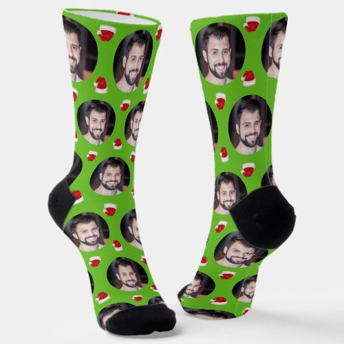 Photo of Boyfriend For Girlfriend Green Christmas  Socks