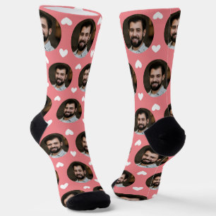 Photo of Boyfriend For Girlfriend Hearts Rose Gold Socks