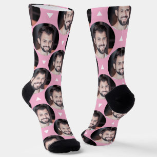 Photo of Boyfriend for Girlfriend Light Pink Cute Socks