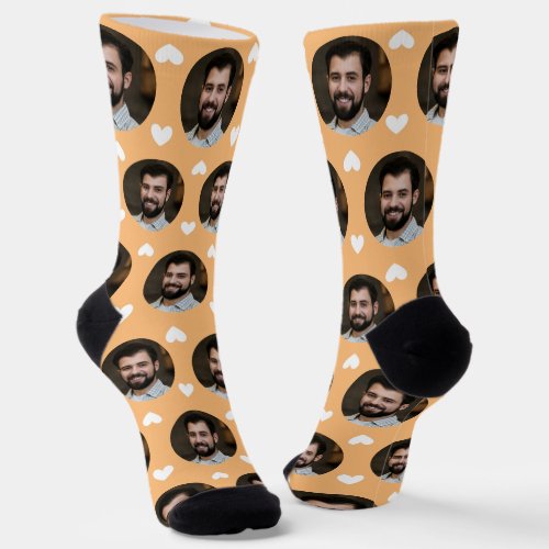 Photo of Boyfriend For Girlfriend Orange Creme Socks