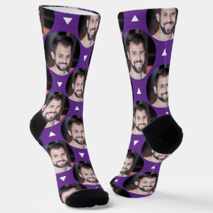 Photo of Boyfriend for Girlfriend Purple Socks