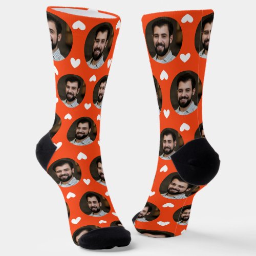 Photo of Boyfriend For Girlfriend Sporty Orange   Socks