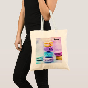 Photo of Colorful Macarons Tote Bag