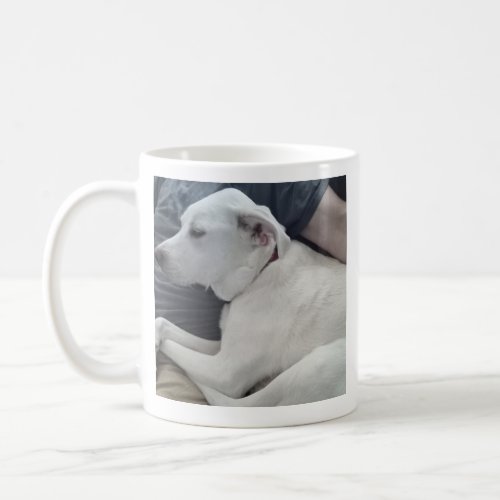 Photo of Cute Dog with Best Friend Dad Coffee Mug