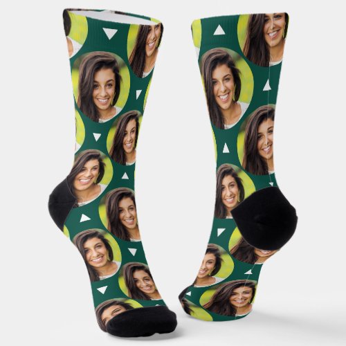 Photo of Girlfriend for Boyfriend Emerald Green Socks