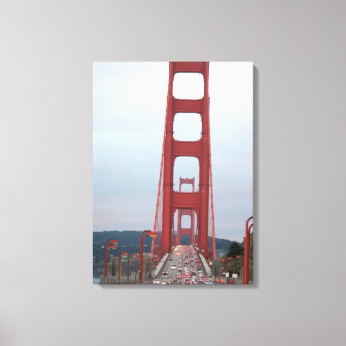 Photo of Golden Gate Bridge  Wrapped Canvas