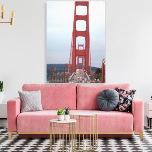 Photo of Golden Gate Bridge Wrapped Canvas Print