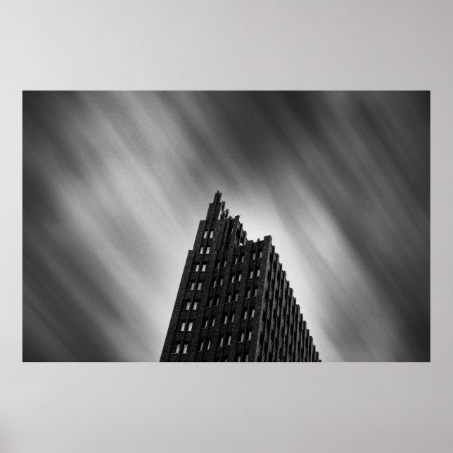 PHOTO OF HIGH-RISE BUILDING POSTER (Front)