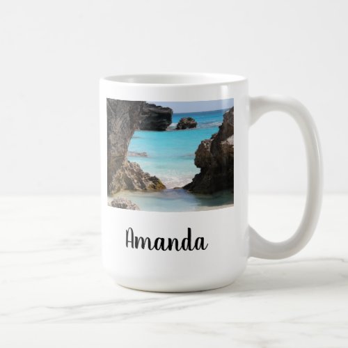 Photo of Island Coast  Tropical Sea Coffee Mug