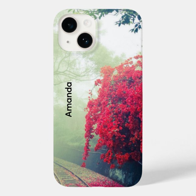 Photo of Misty Train Tracks Case-Mate iPhone Case (Back)