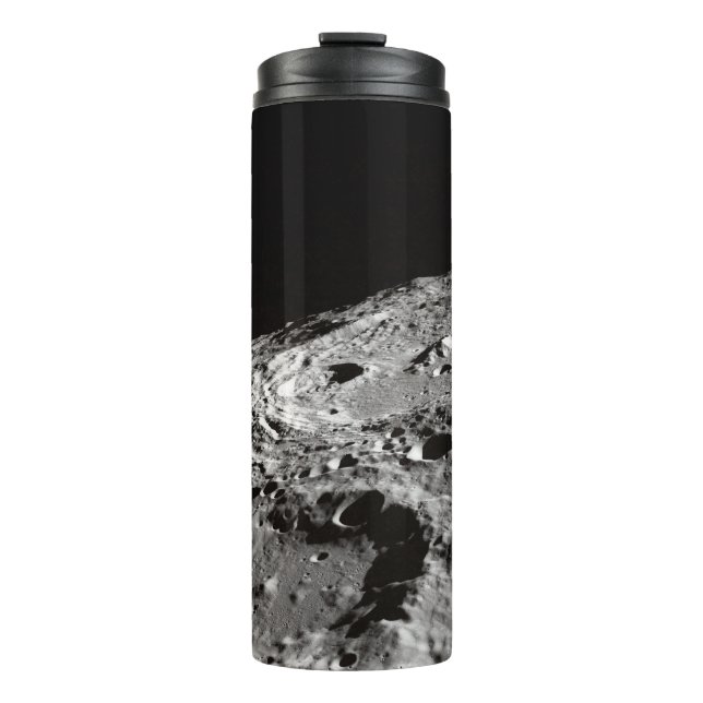 PHOTO OF MOON SURFACE THERMAL TUMBLER (Front)
