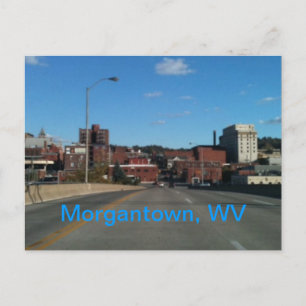 Photo of Morgantown WV skyline postcards