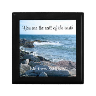 Photo of Ocean Salt of the Earth Bible Verse Gift Box