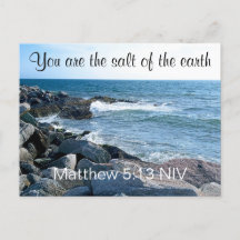 Photo of Ocean Salt of the Earth Bible Verse