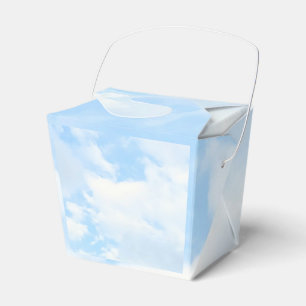 Photo of Peaceful Light Blue Sky Minimalist Favor Boxes
