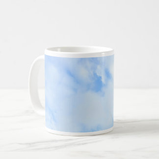 Photo of Peaceful Light Blue Sky Simple Coffee Mug