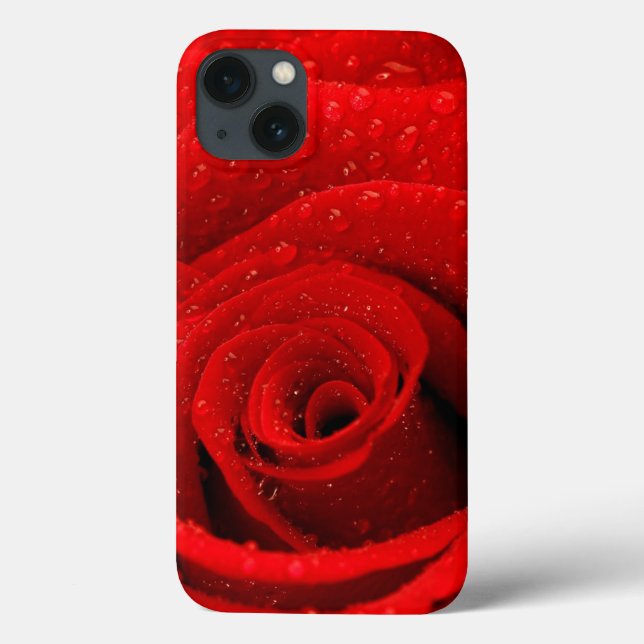 Photo of Red Rose Background Case-Mate iPhone Case (Back)