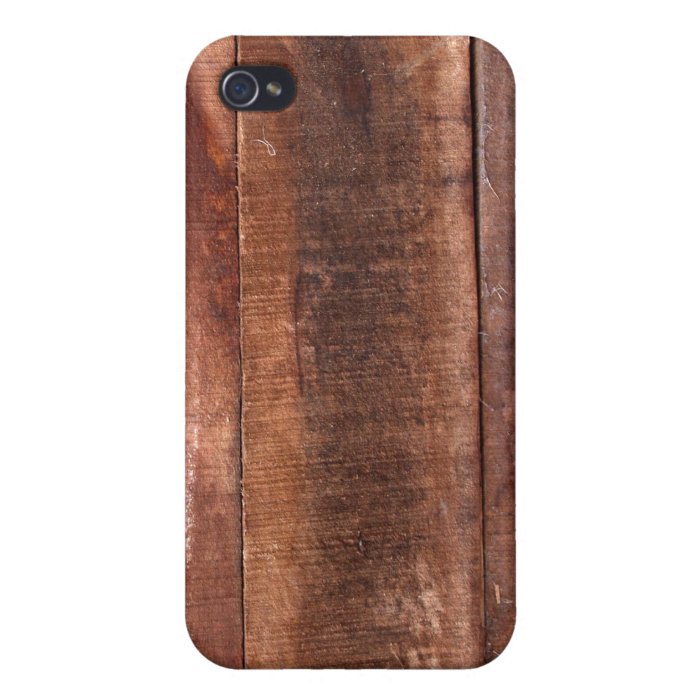 Photo of Red Wood Planks ed on  iPhone 4 Covers