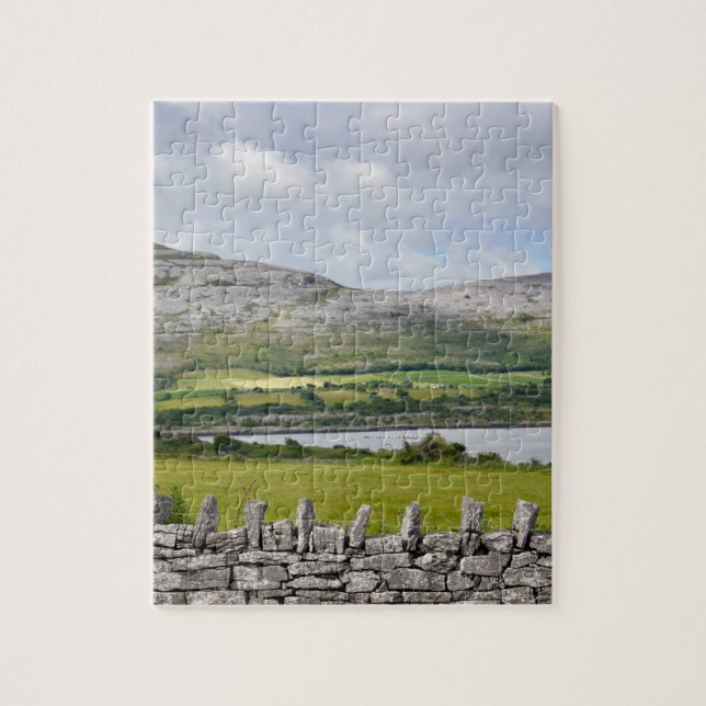 Photo of scenic Burren County Claire Ireland Jigsaw Puzzle (Vertical)