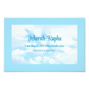 Photo of Sky I am the Lord Who Heals Bible Verse