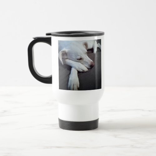 Photo of Sleeping Dog Speedy Recovery Get Well Travel Mug