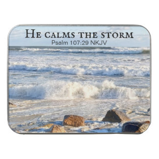 Photo of Stormy Sea He Calms the Storm Bible Verse Jigsaw Puzzle