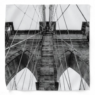 Photo of the Brooklyn Bridge in NYC Bandana