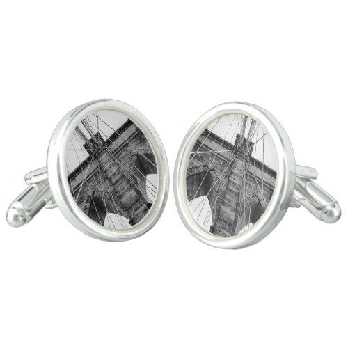 Photo of the Brooklyn Bridge in NYC Cufflinks