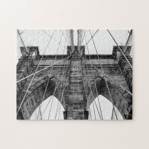 Photo of the Brooklyn Bridge in NYC Jigsaw Puzzle