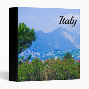 Photo of the gorgeous scenery in Italy, Europe 3 Ring Binder