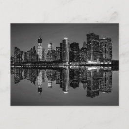 Photo of the New York City Skyline Landscape Postcard