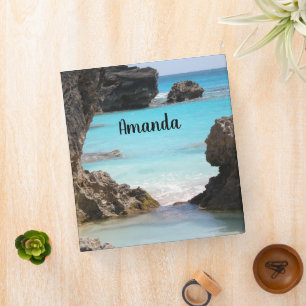 Photo of Tropical Island Coast & Sea 3 Ring Binder