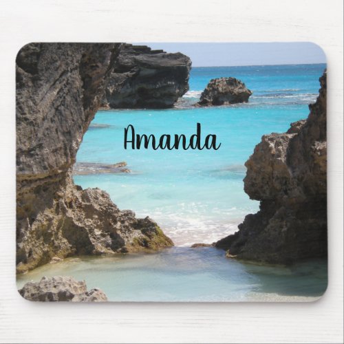 Photo of Tropical Island Coast  Sea Mouse Pad