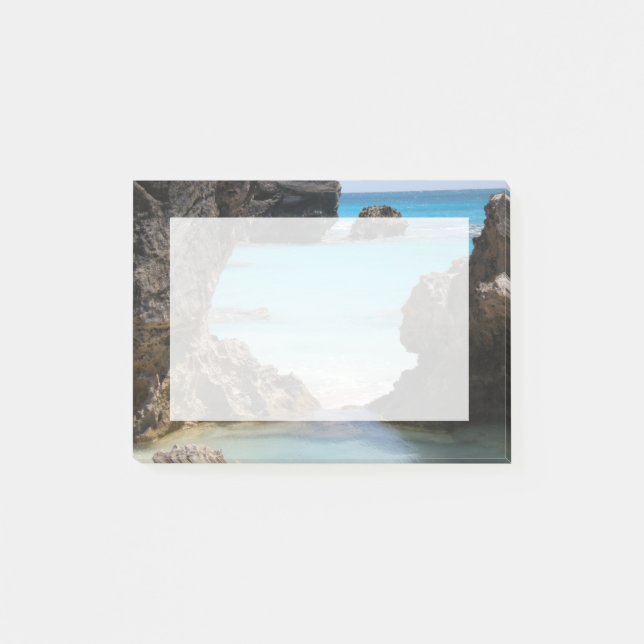  Photo of Tropical Island Coast & Sea Post-it Notes (Front)