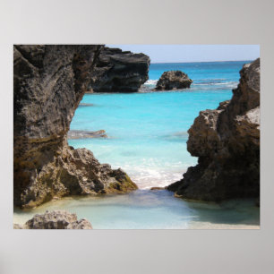 Photo of Tropical Island Coast & Sea Poster