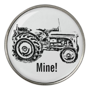 photo of Vintage Gray massey fergison tractor Golf Ball Marker