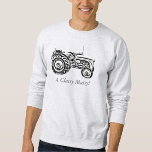 photo of vintage Gray massey fergison tractor Men Sweatshirt