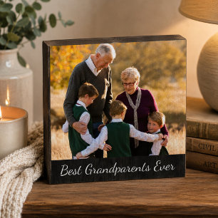 Photo of your Grandparents Wooden Box Sign