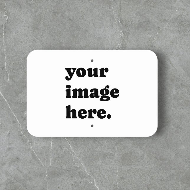 Photo or Logo Metal Sign (Creator Uploaded)