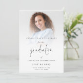 Photo Overlay 2024 Graduation Save The Date Announcement (Standing Front)