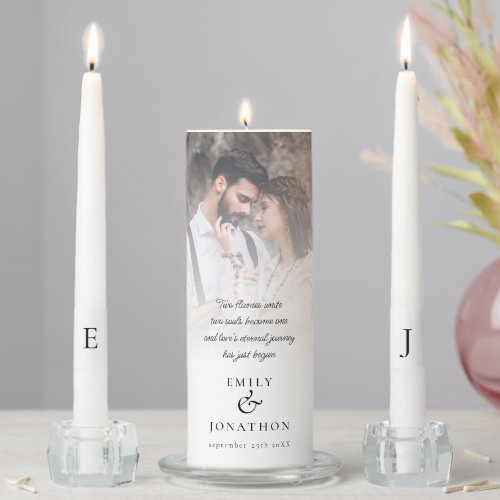 Photo Overlay 2 Flames Unite Quote Names Unity Candle Set