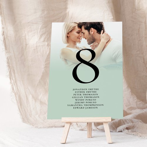 Photo Overlay Script Guest Names Sage Table Number