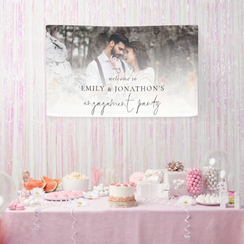  Photo Overlay Script Welcome to Engagement Party Banner